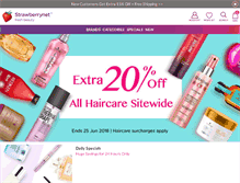 Tablet Screenshot of in.strawberrynet.com
